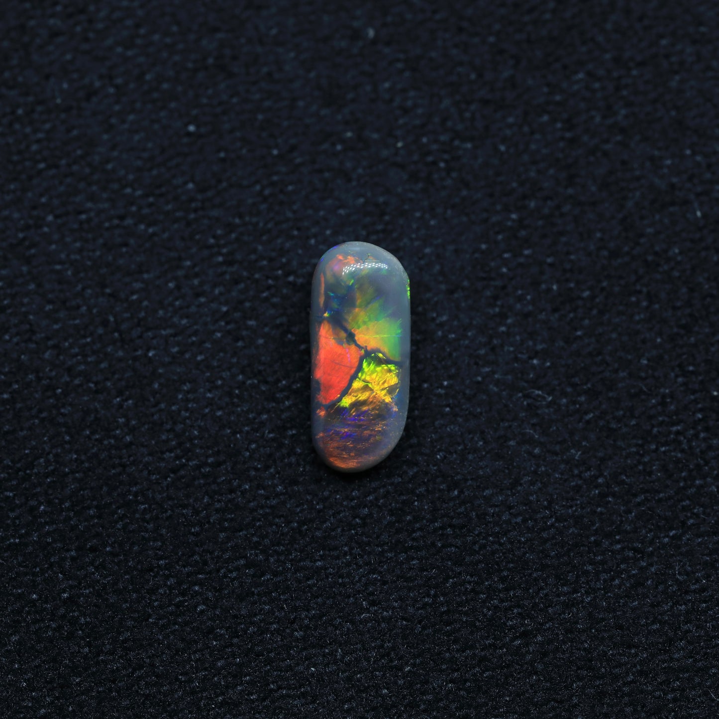 Black Opal From Lightning Ridge, Australia