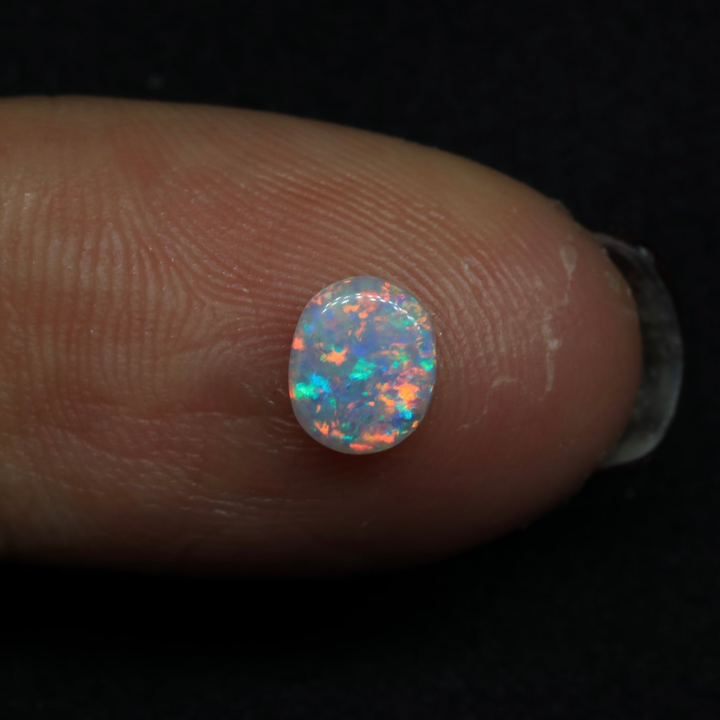 White Opal from Lightning Ridge, Australia