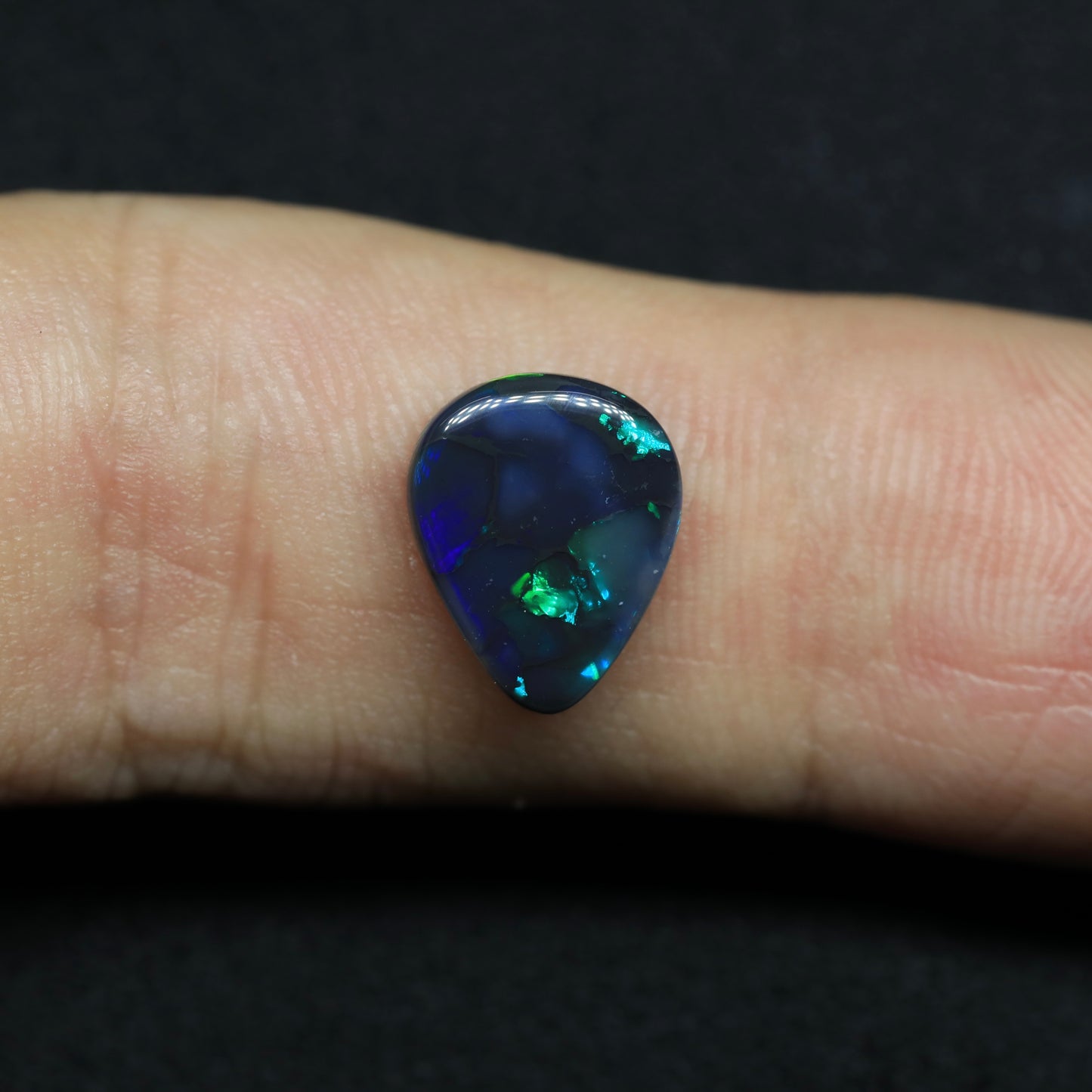 Black Opal From Lightning Ridge, Australia