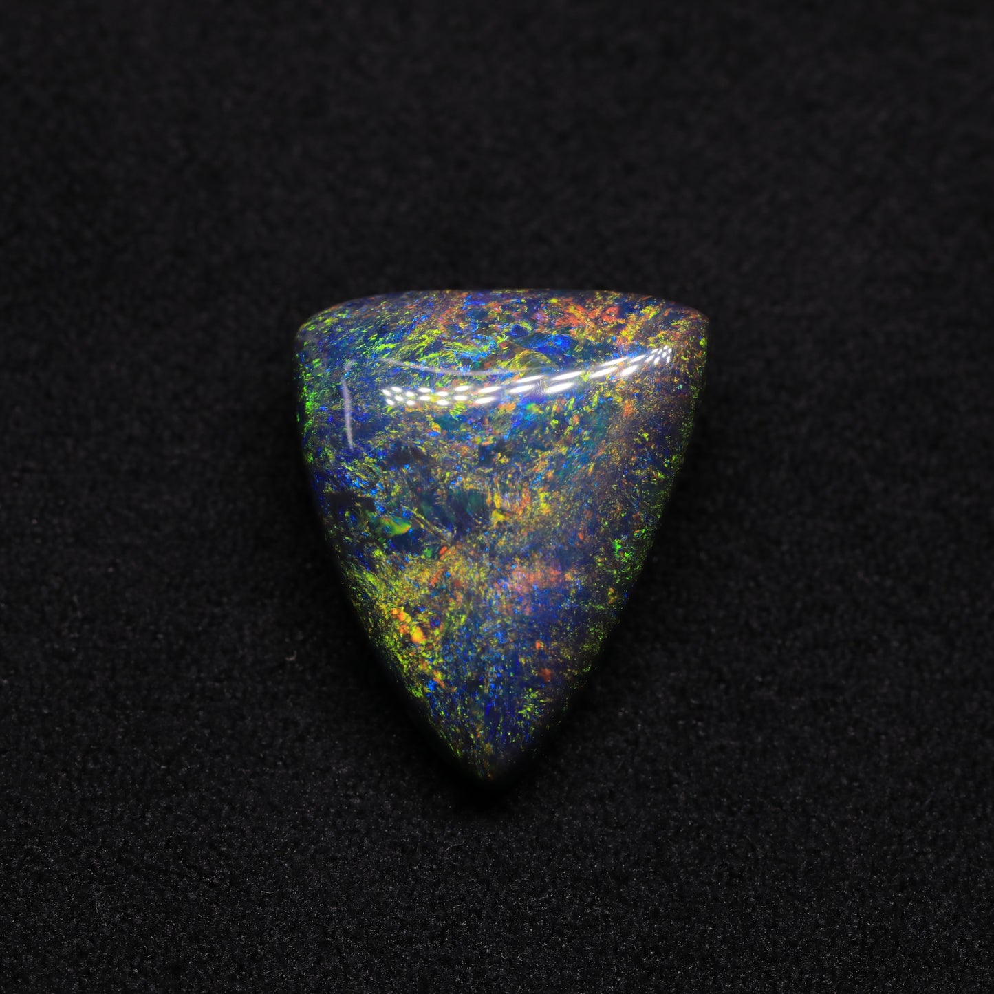Black Opal Double Sided From Lightning Ridge, Australia