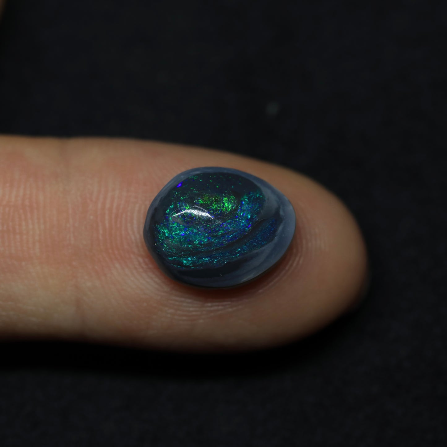 Black Opal From Lightning Ridge, Australia