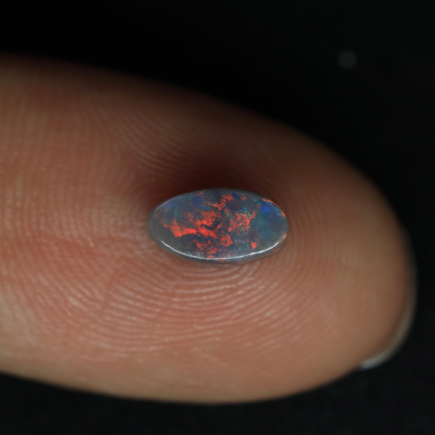 Black Opal From Lightning Ridge, Australia