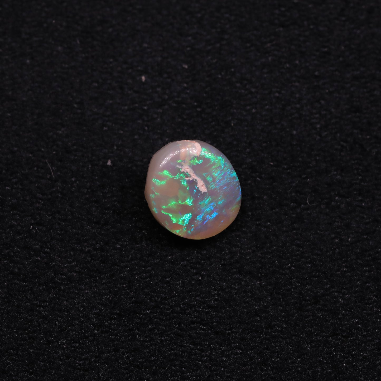Dark Opal From Lightning Ridge, Australia