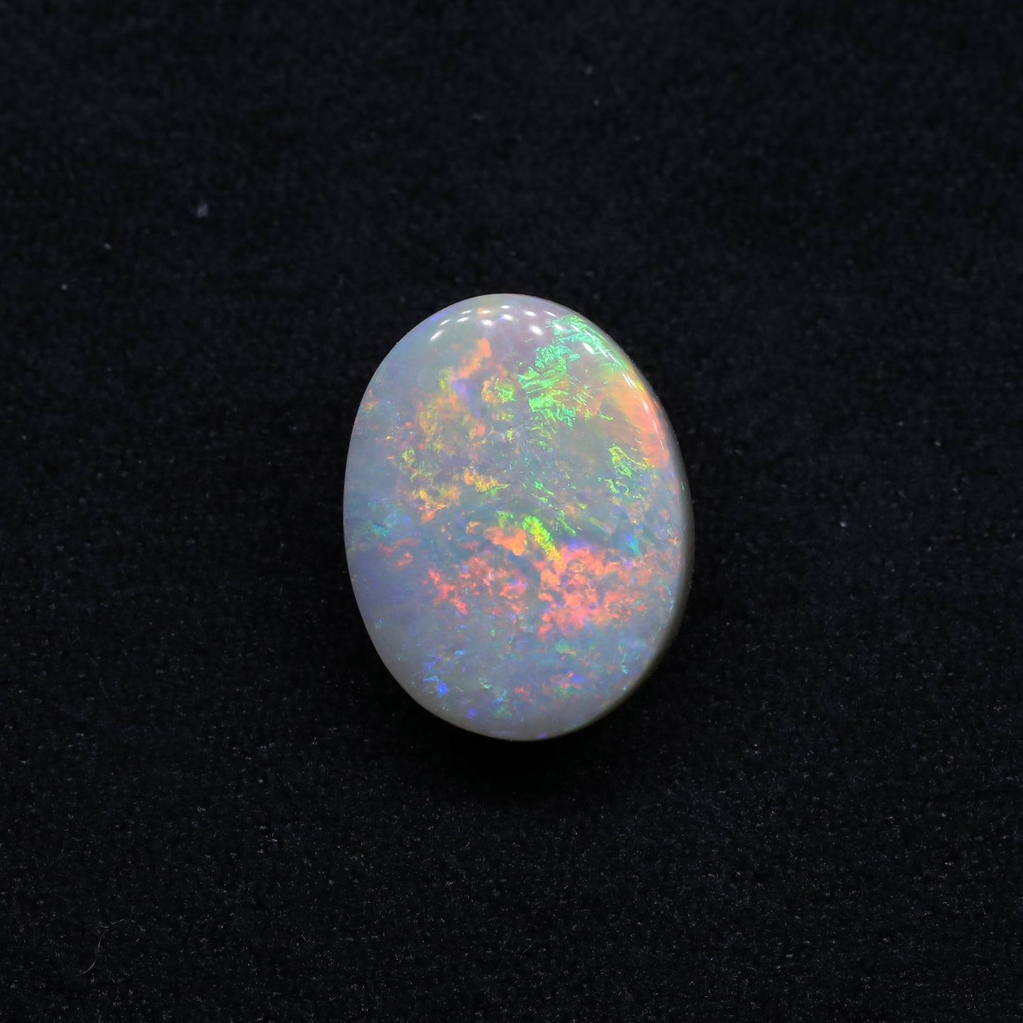 Dark Opal From Lightning Ridge, Australia