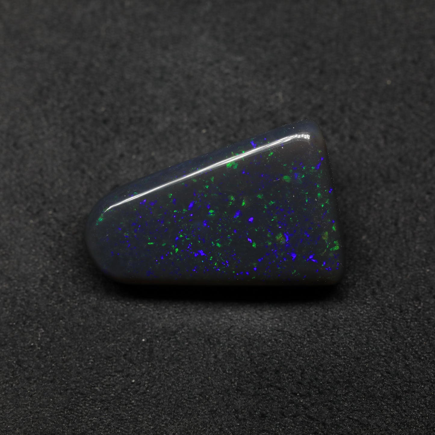 Black Crystal Opal From Lightning Ridge