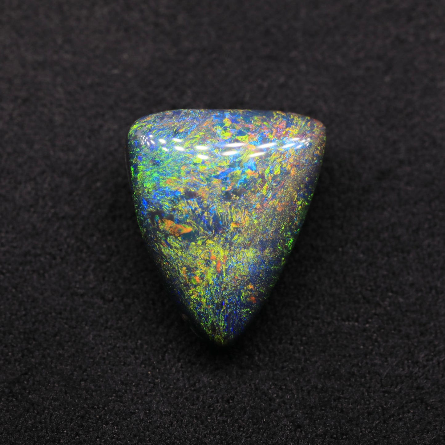 Black Opal Double Sided From Lightning Ridge, Australia