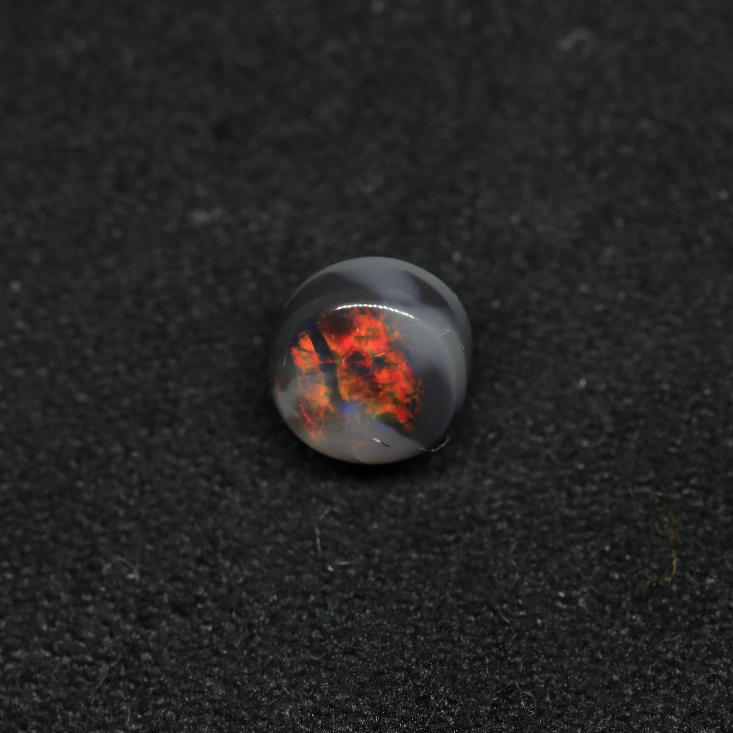 Dark Opal From Lightning Ridge, Australia