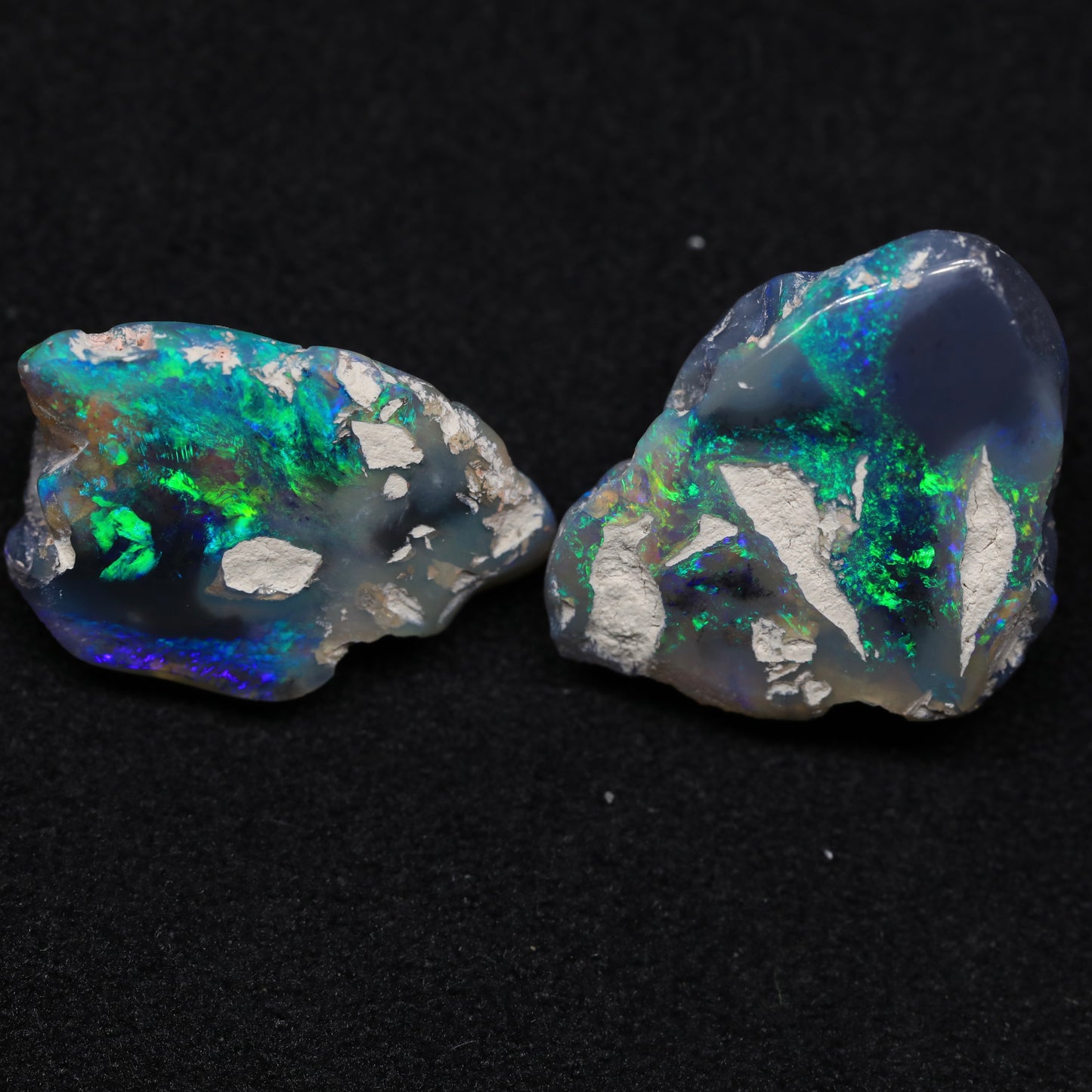 Black Opal Nobby Specimen From Lightning Ridge, Australia