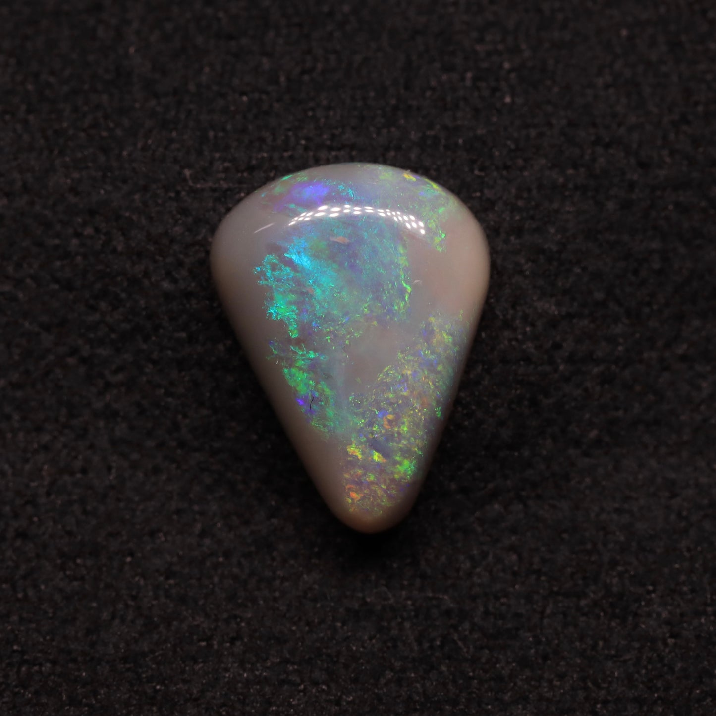 Semi Black Opal From Lightning Ridge, Australia