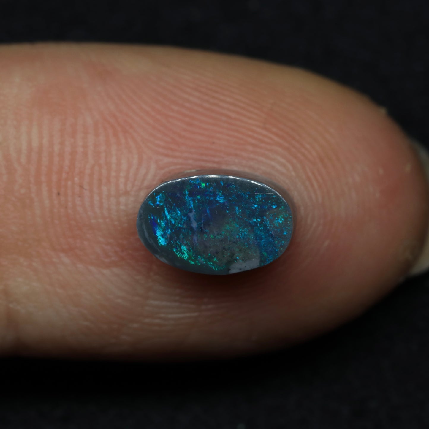 Black Opal From Lightning Ridge, Australia