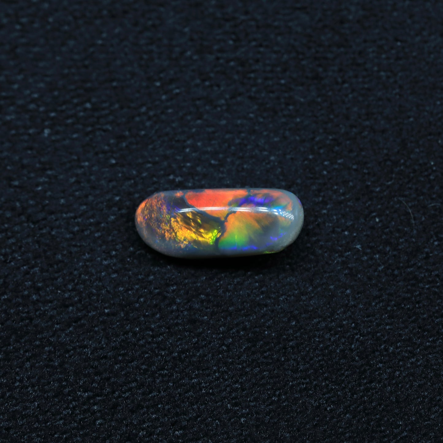 Black Opal From Lightning Ridge, Australia
