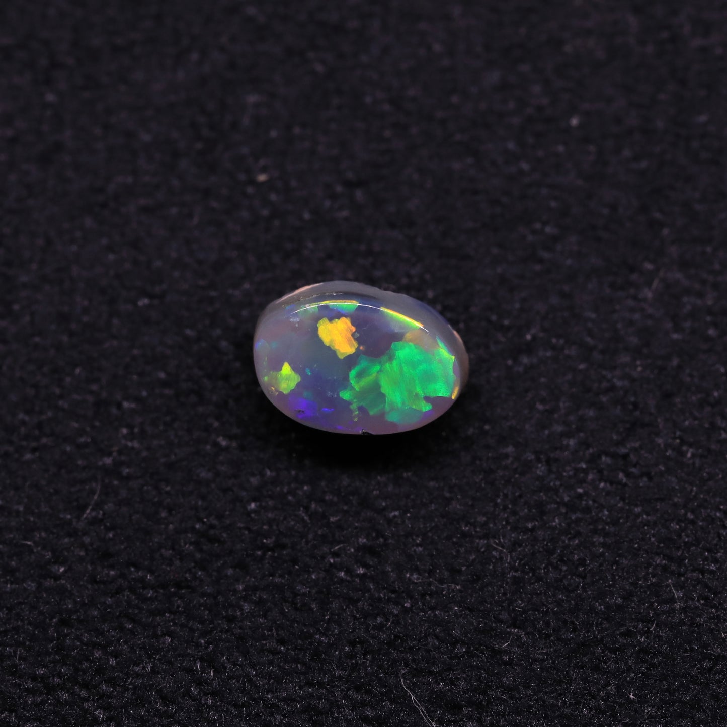 Black Crystal Opal From Lightning Ridge, Australia
