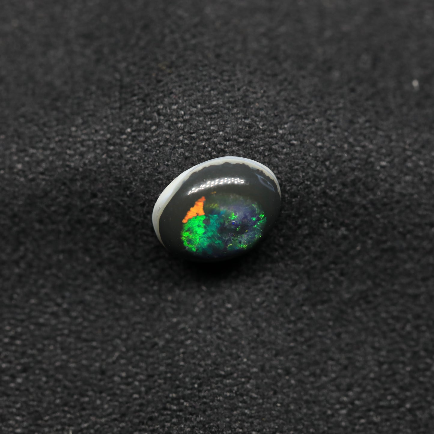 Black Opal From Lightning Ridge, Australia