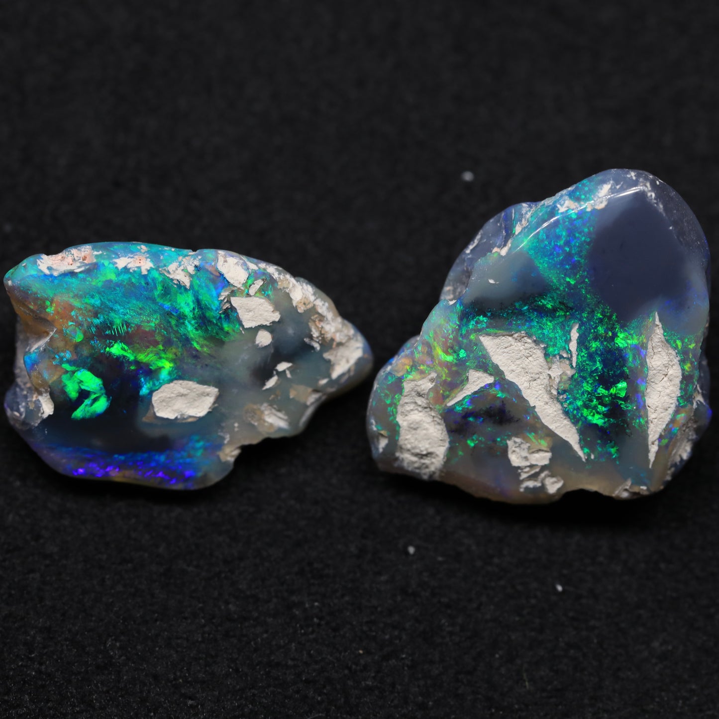 Black Opal Nobby Specimen From Lightning Ridge, Australia