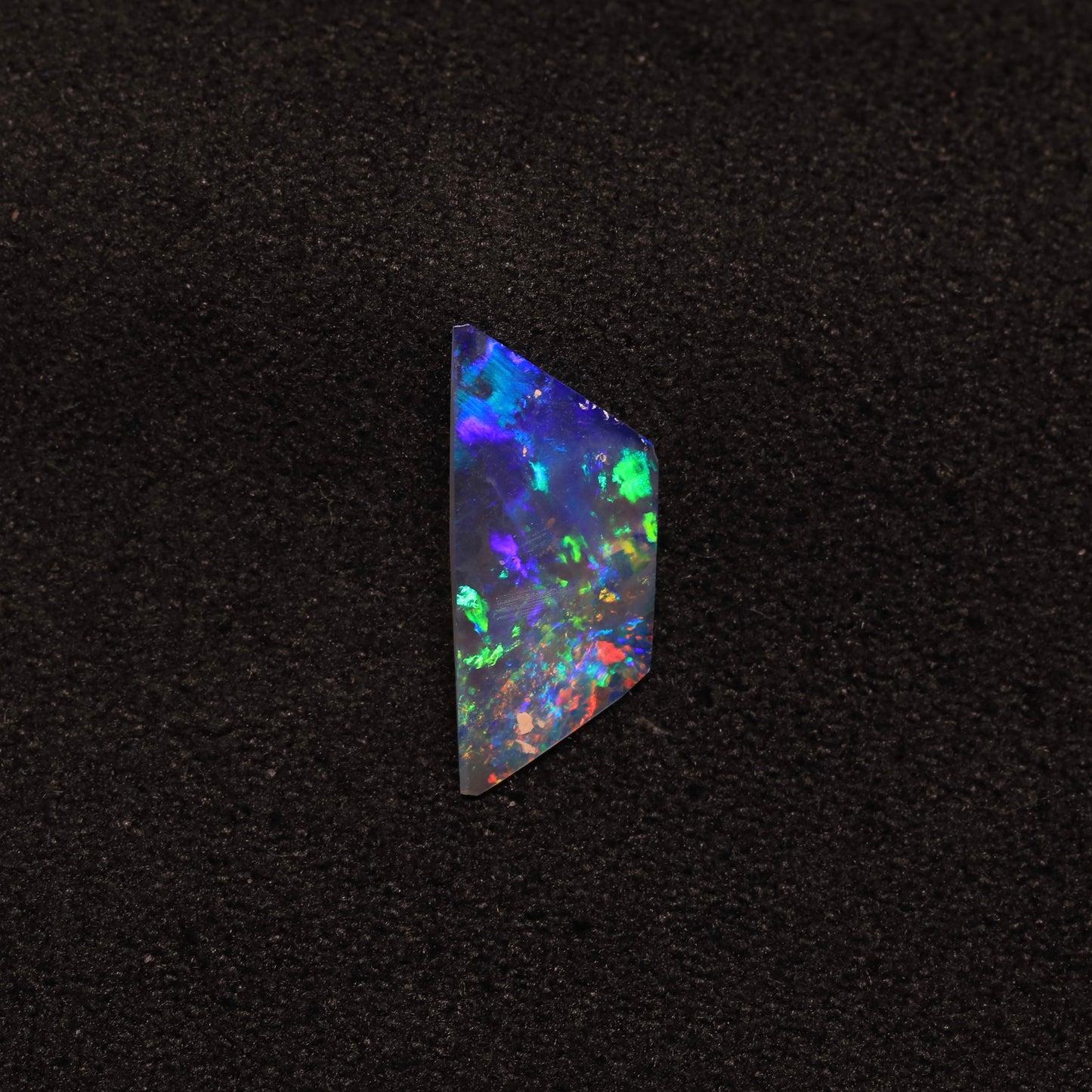 Black Crystal Opal From Lightning Ridge, Australia