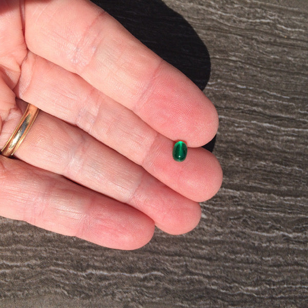 Emerald Cats Eye From Cosquez, Colombia