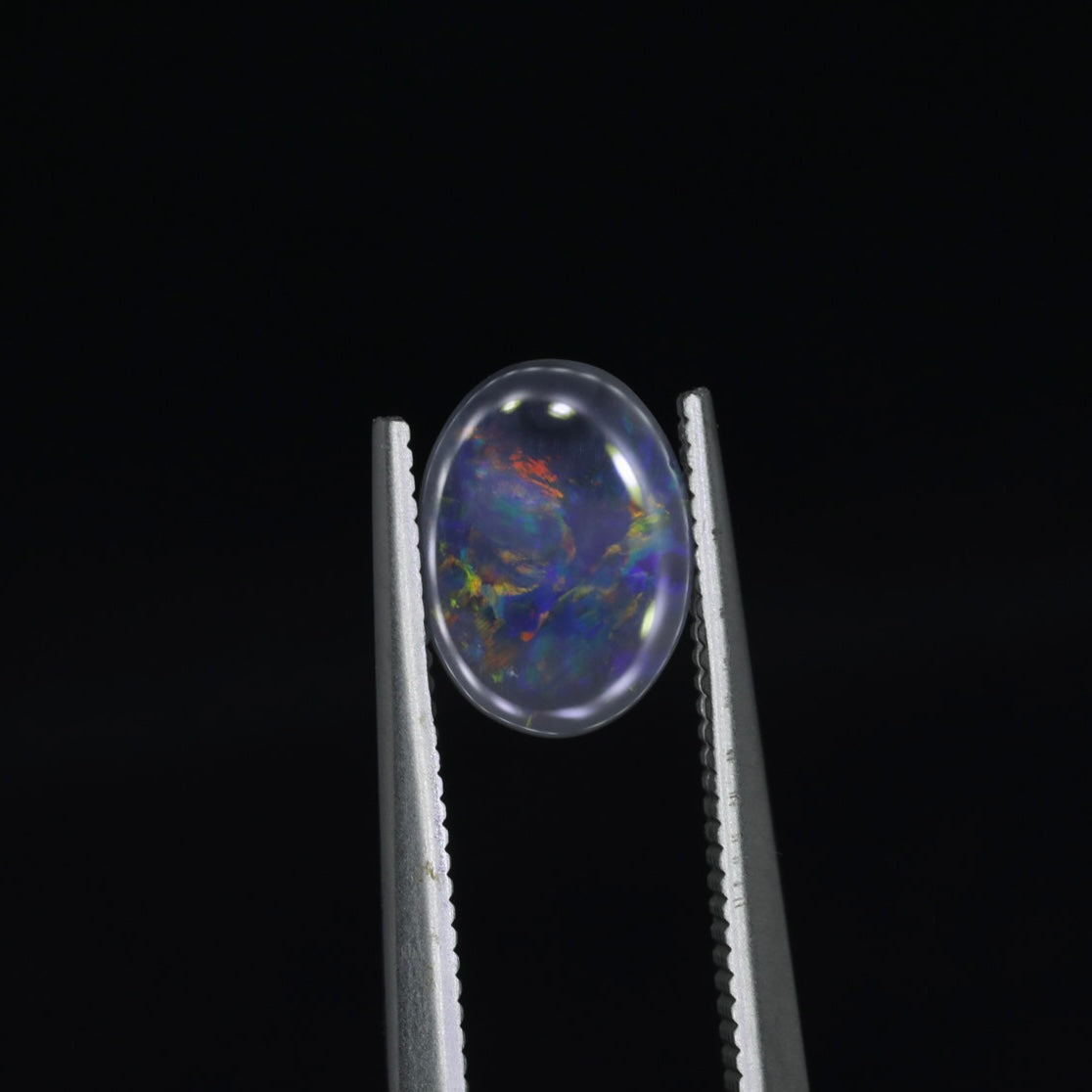 Black Opal From Lightning Ridge, Australia