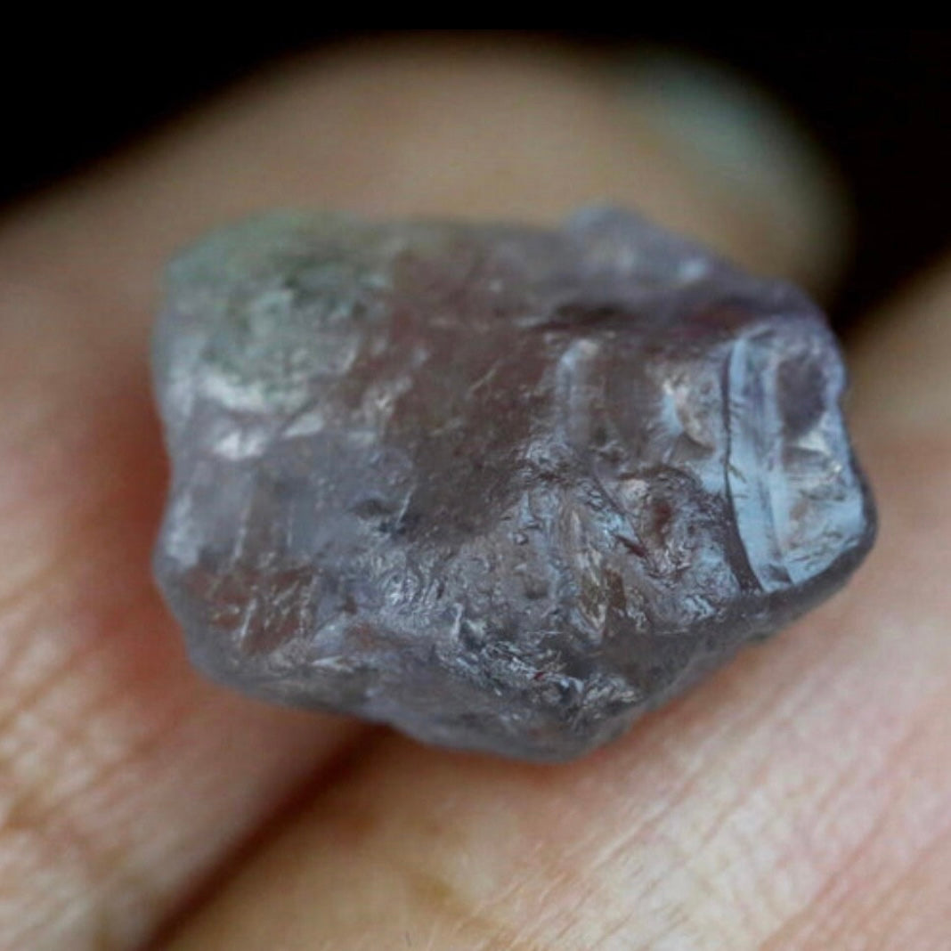 Certified Lavender Sapphire Rough