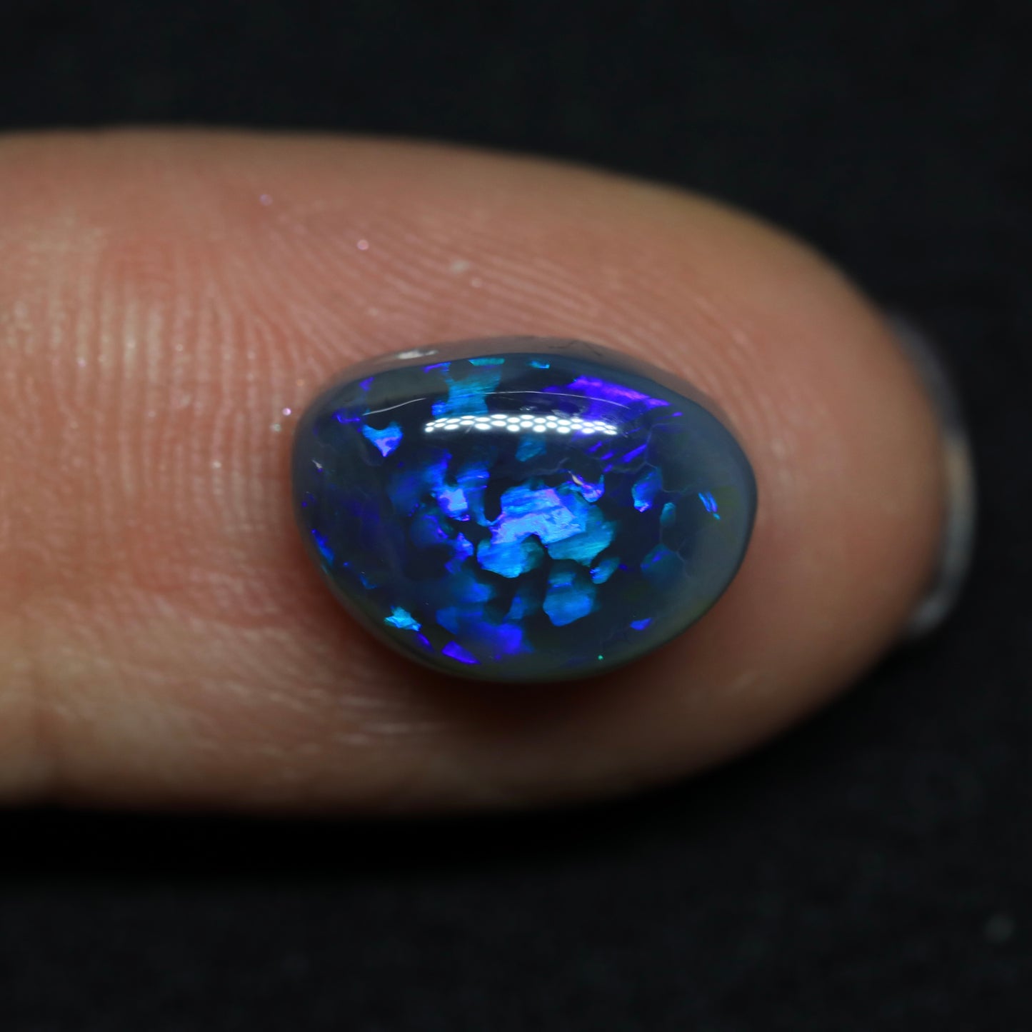 Black Opal From Lightning Ridge, Australia