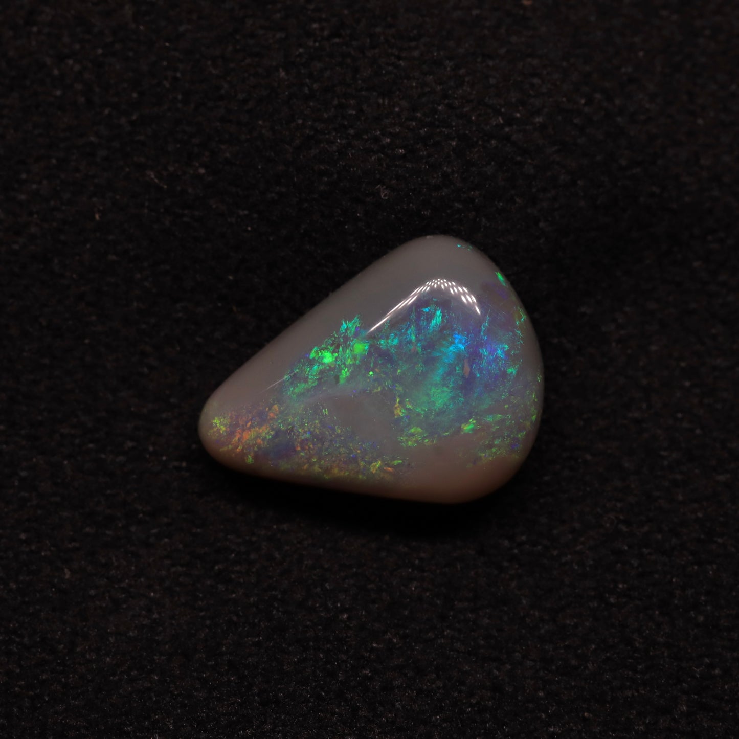Semi Black Opal From Lightning Ridge, Australia