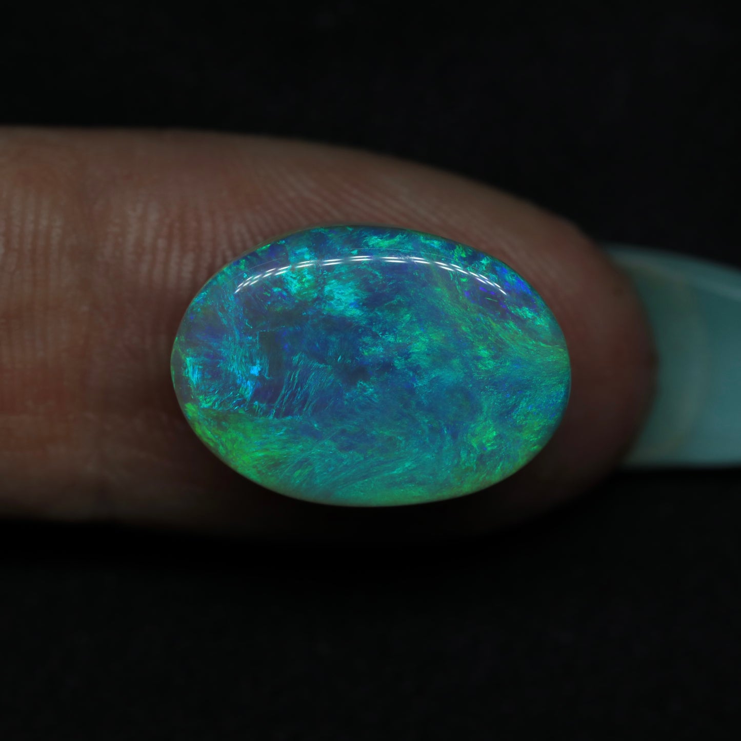 Black Opal From Lightning Ridge, Australia