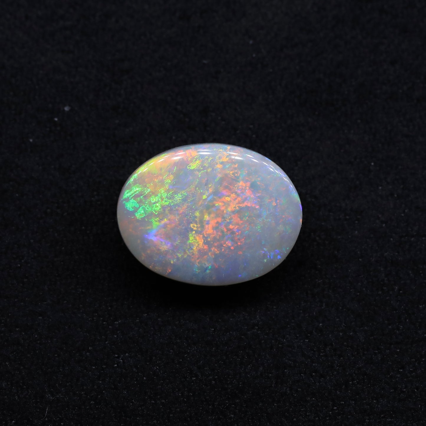Dark Opal From Lightning Ridge, Australia