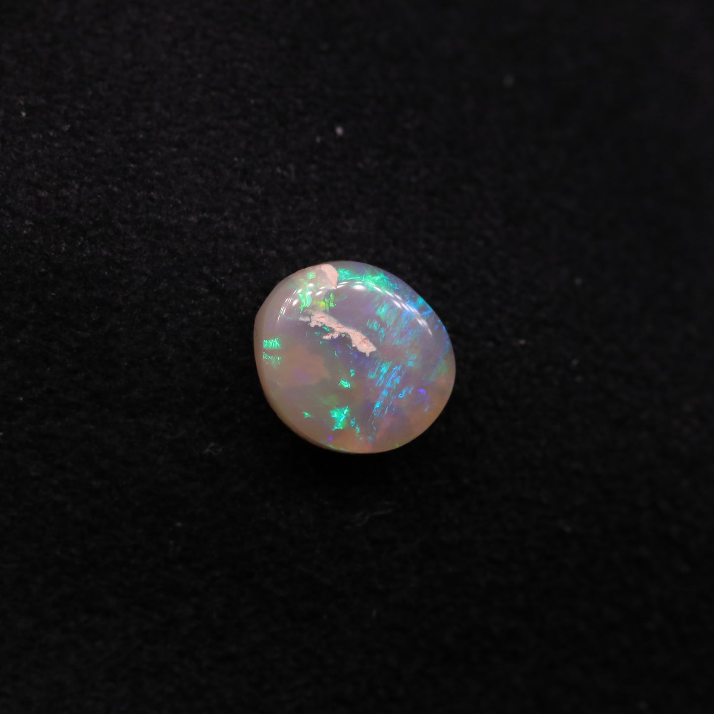 Dark Opal From Lightning Ridge, Australia