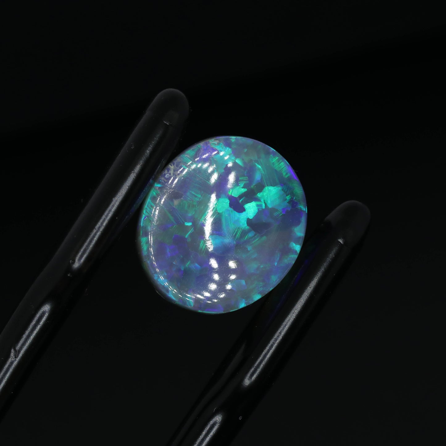 Black Opal From Lightning Ridge, Australia