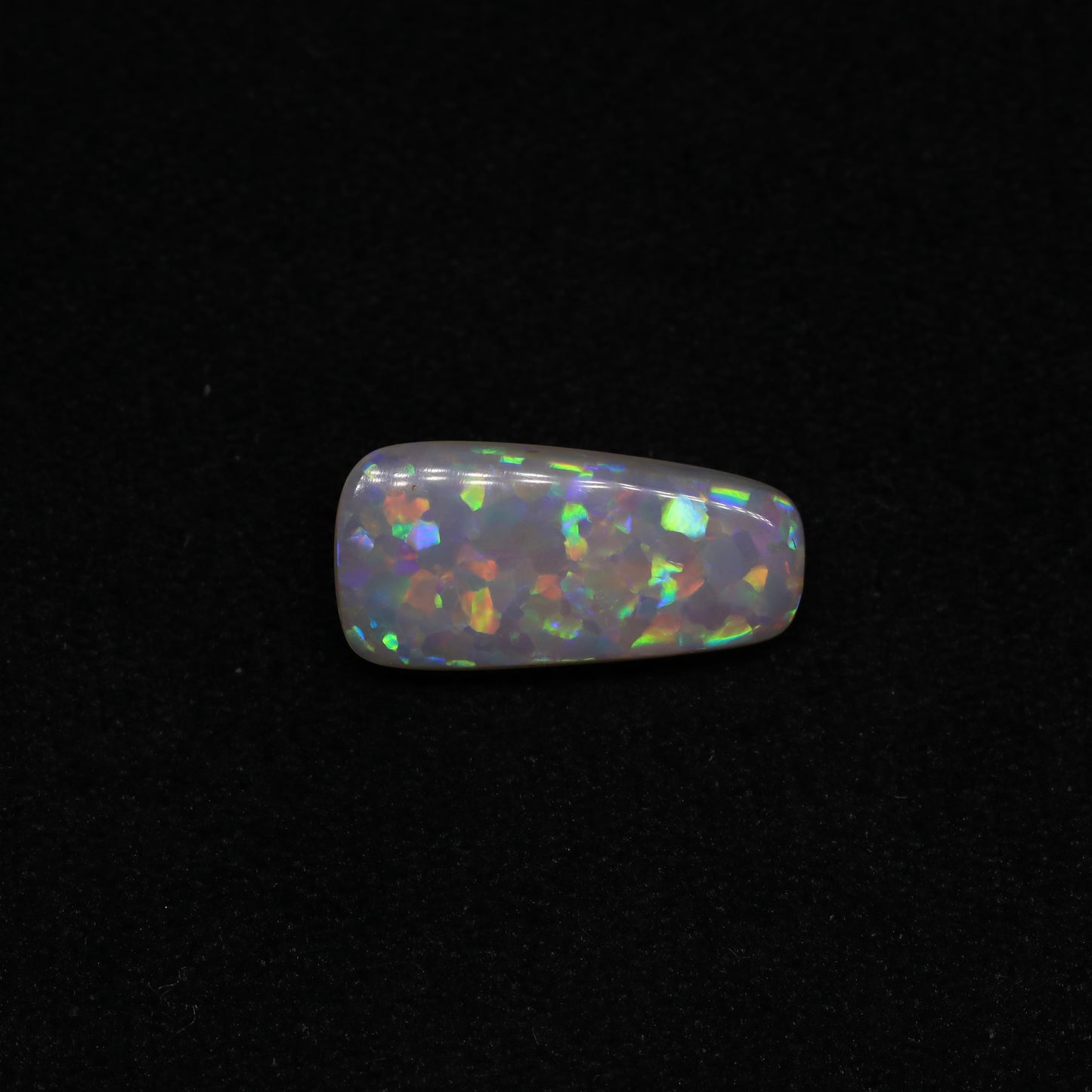 Harlequin Crystal Opal from Coober Pedy, Australia