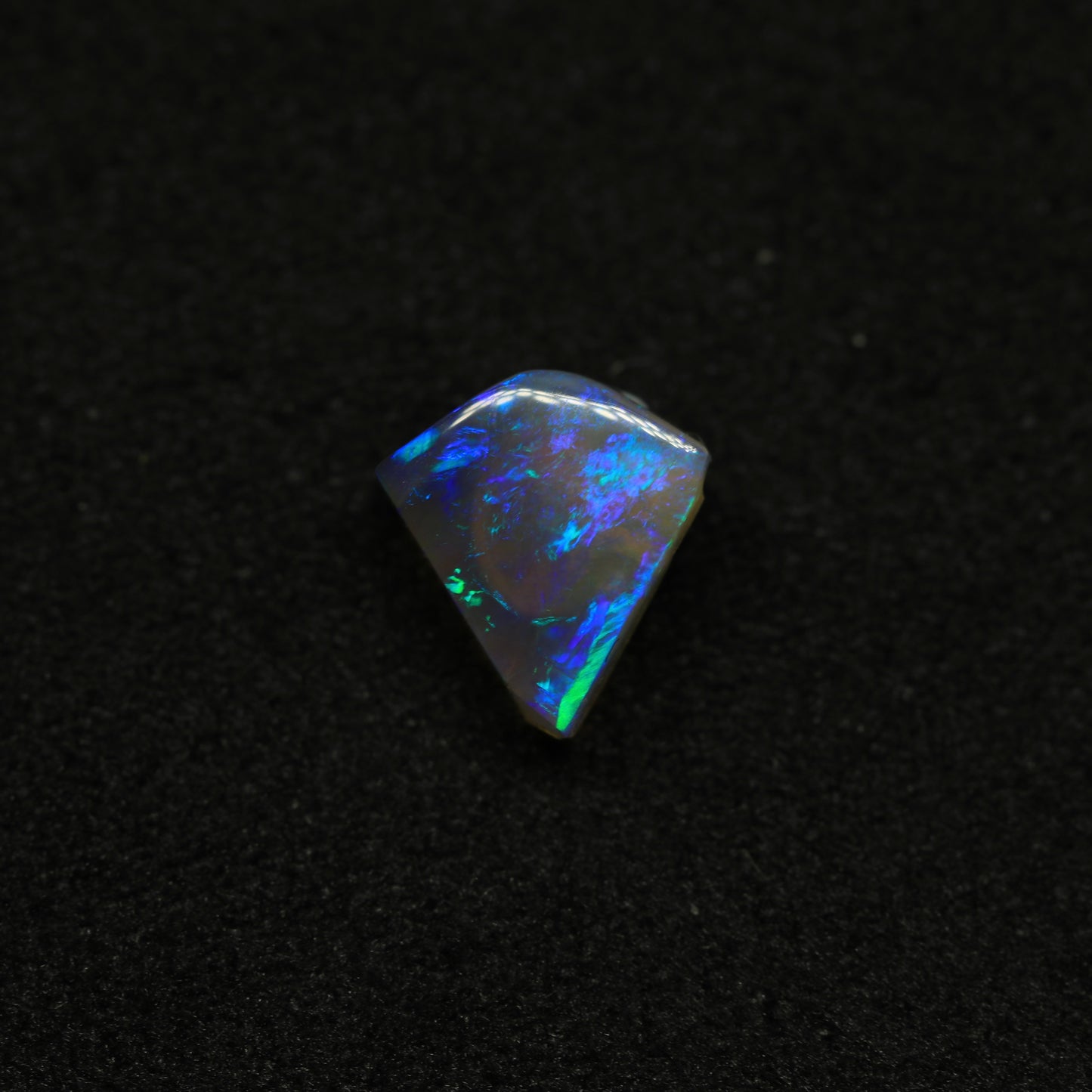Black Crystal Opal From Lightning Ridge, Australia