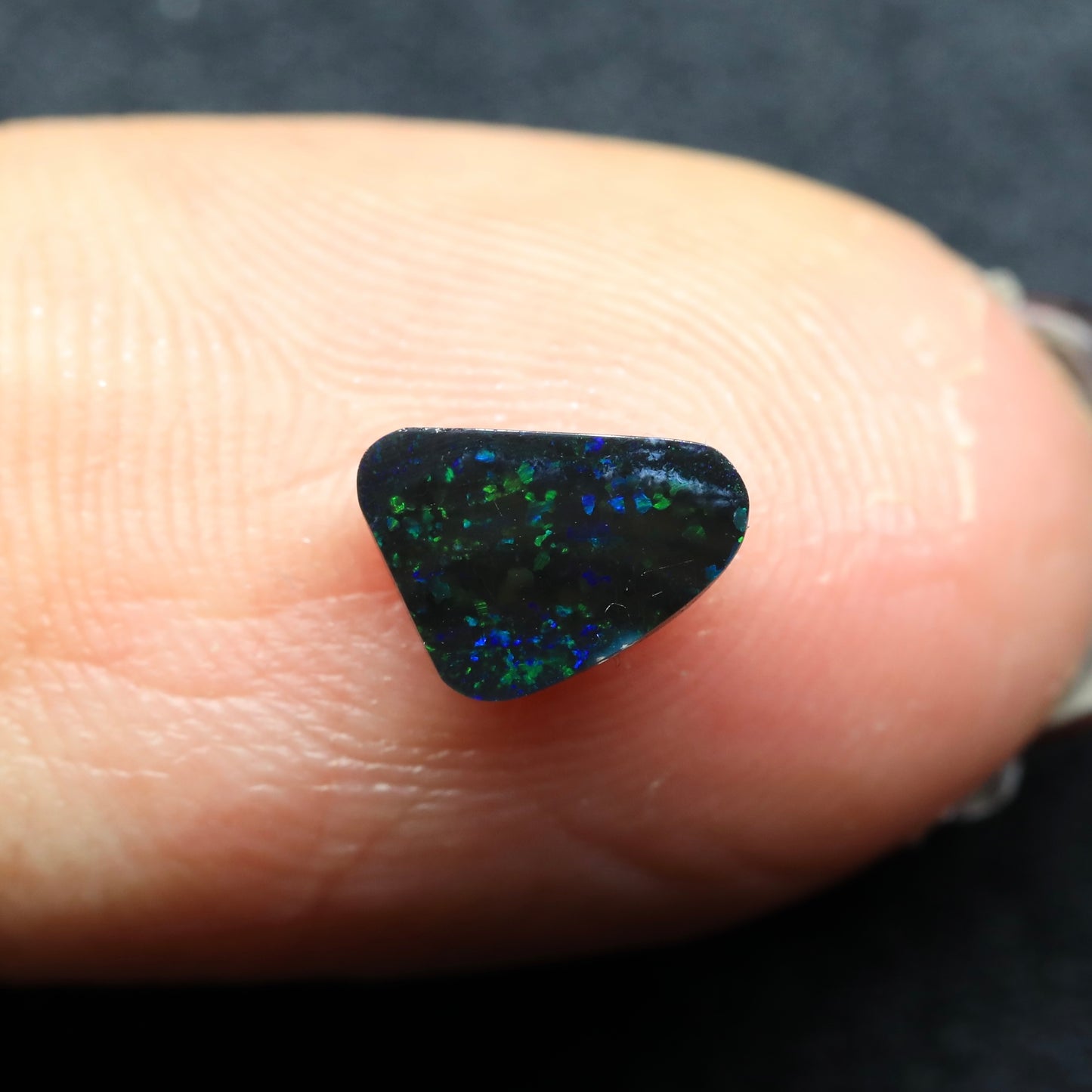 Black Opal From Lightning Ridge, Australia