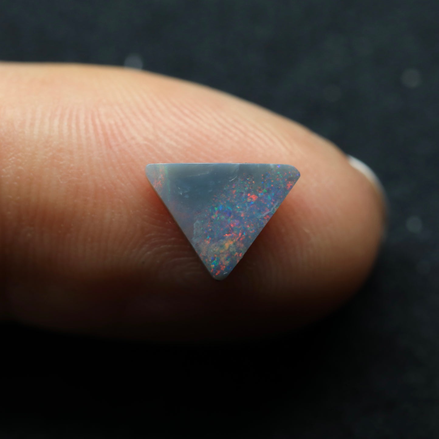 Dark Opal From Lightning Ridge, Australia