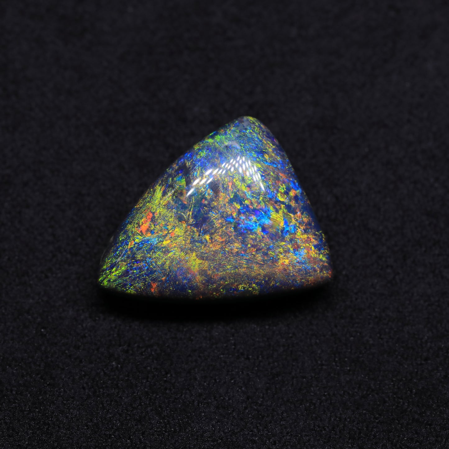 Black Opal Double Sided From Lightning Ridge, Australia