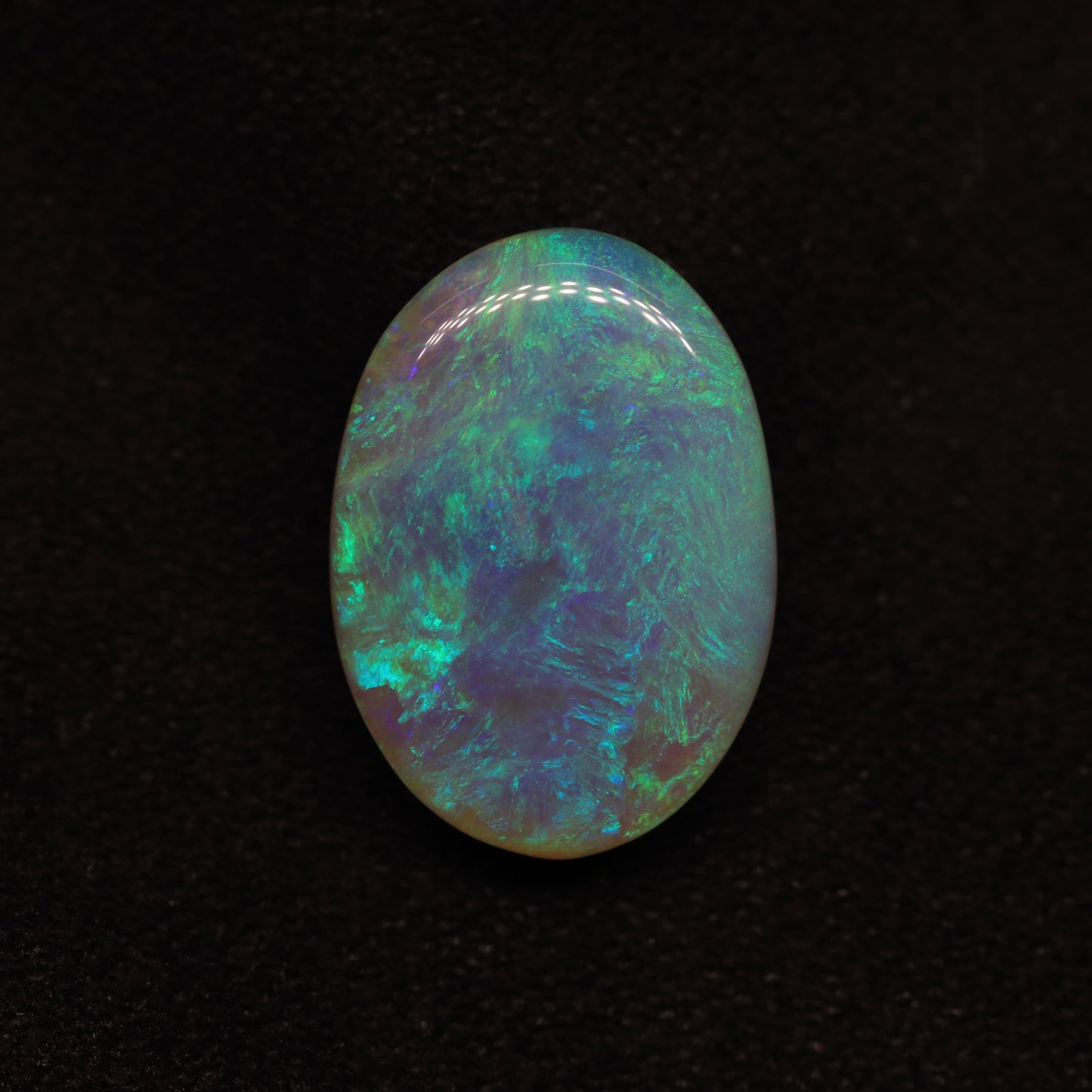 Black Opal From Lightning Ridge, Australia