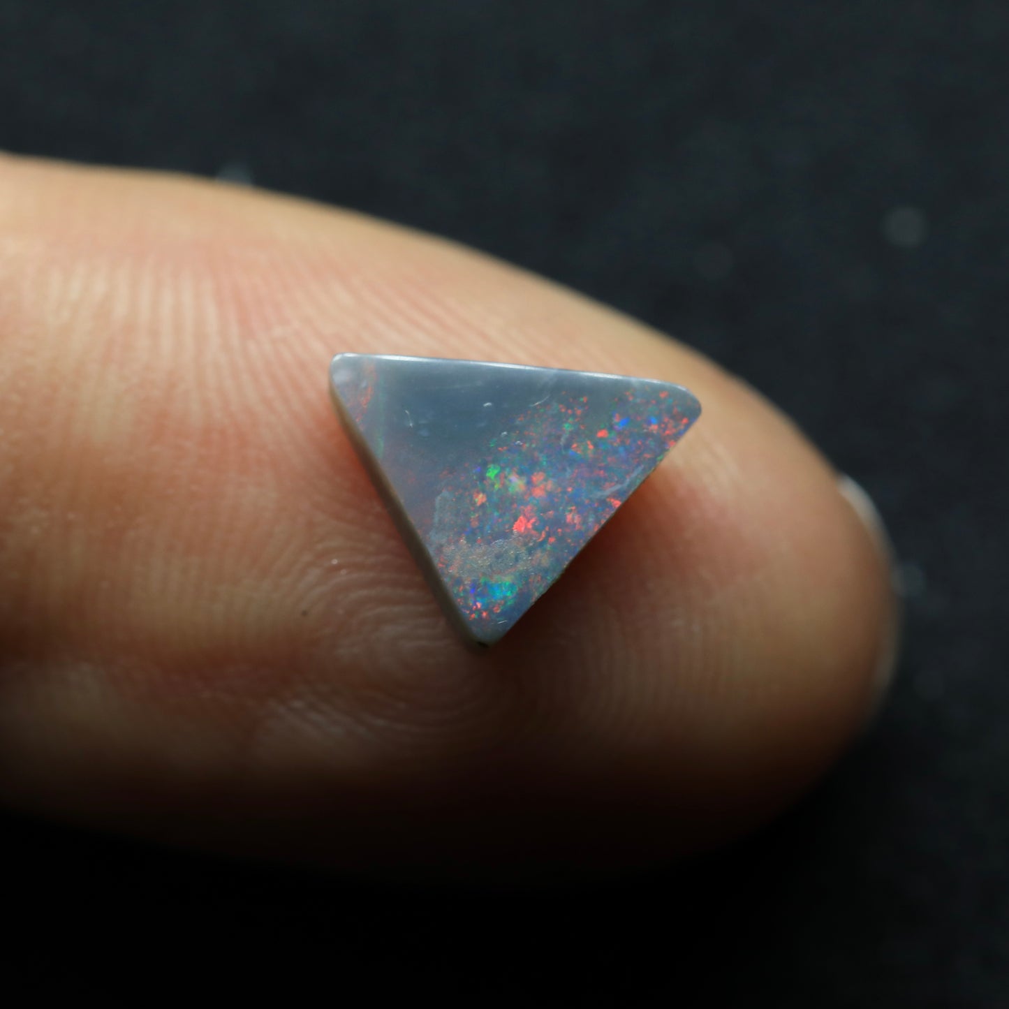 Dark Opal From Lightning Ridge, Australia
