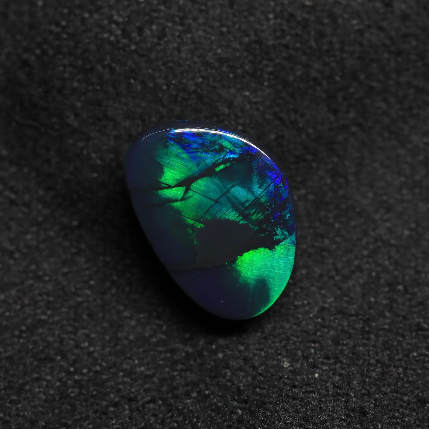 Black Opal From Lightning Ridge, Australia