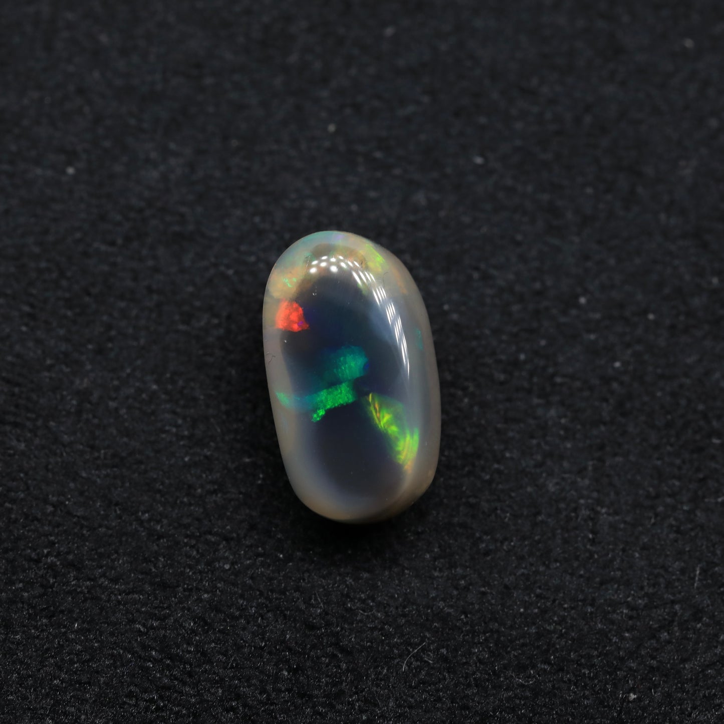 Black Crystal Opal From Lightning Ridge, Australia