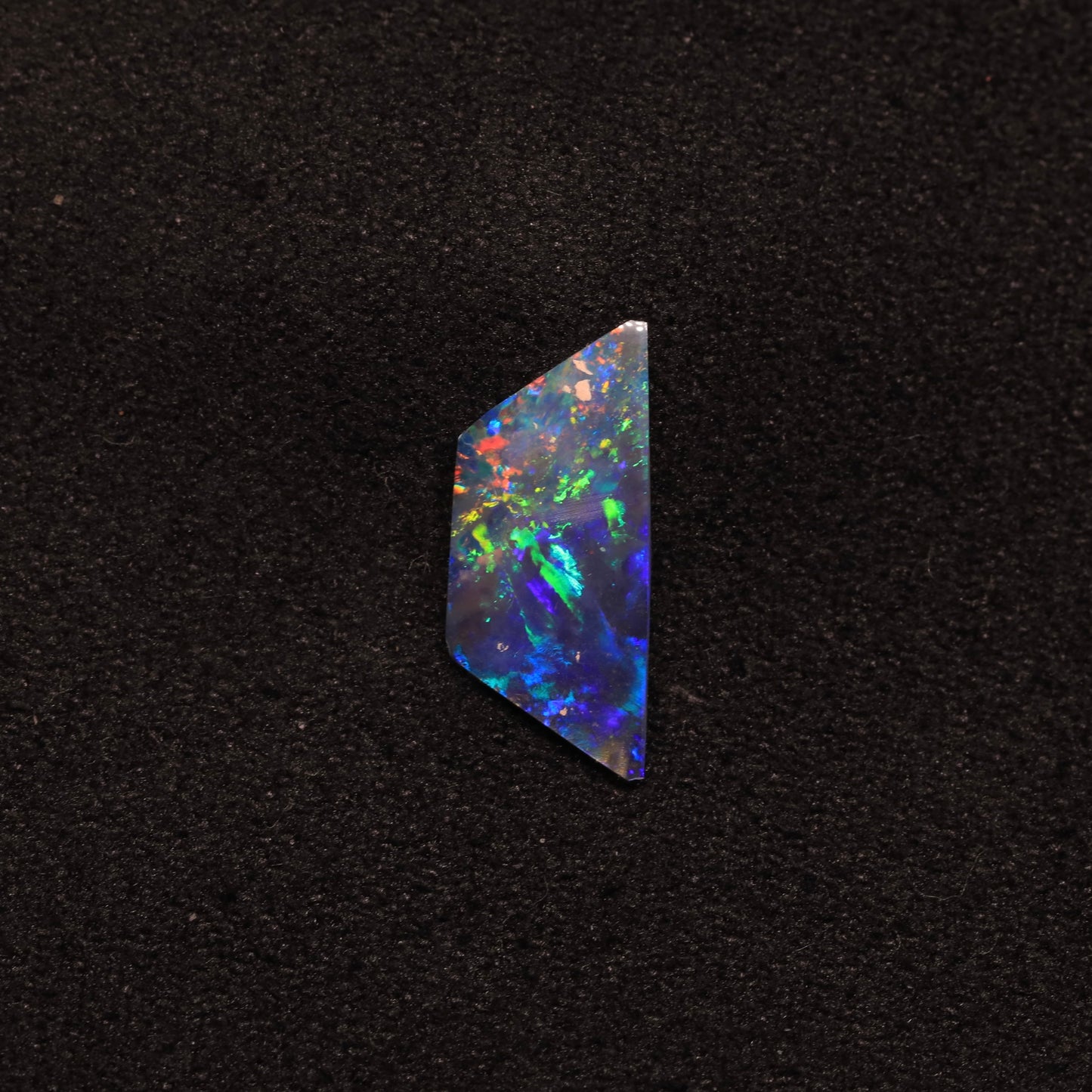 Black Crystal Opal From Lightning Ridge, Australia