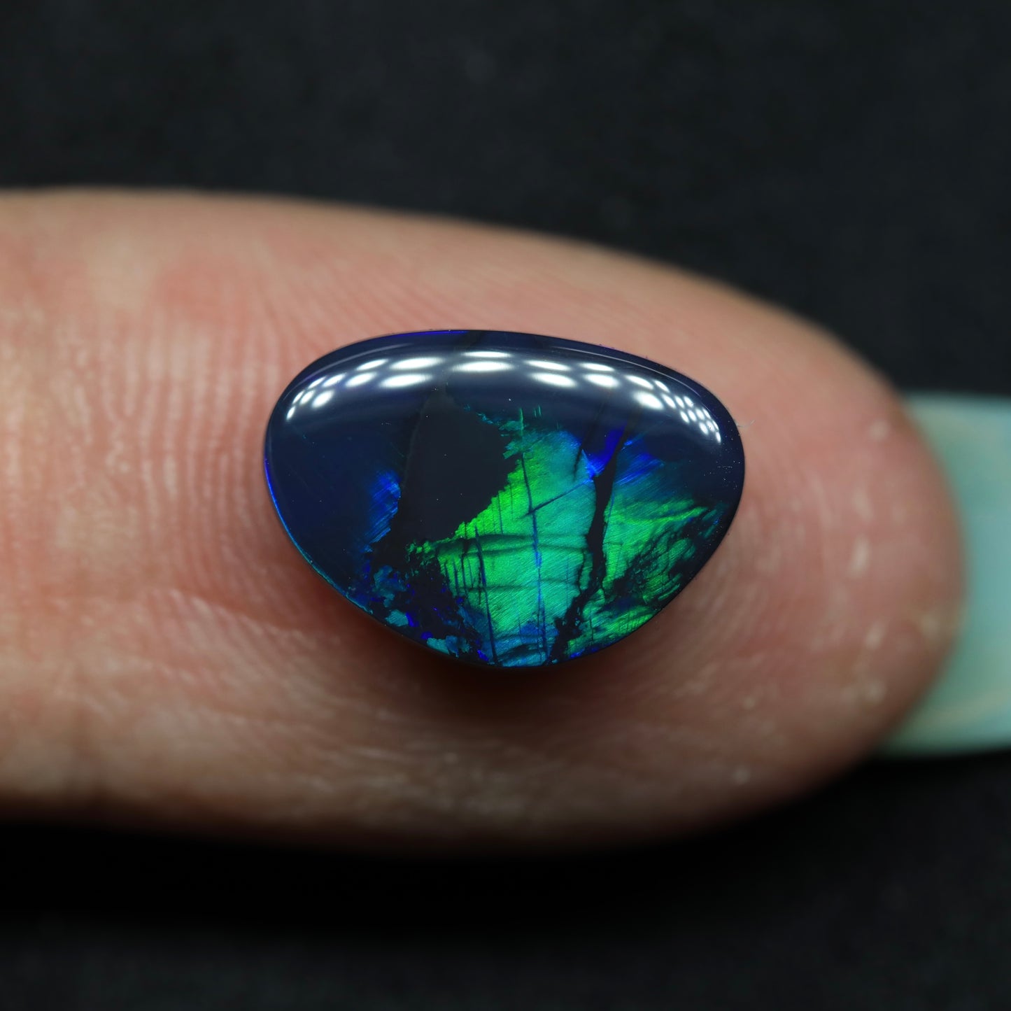 Black Opal From Lightning Ridge, Australia