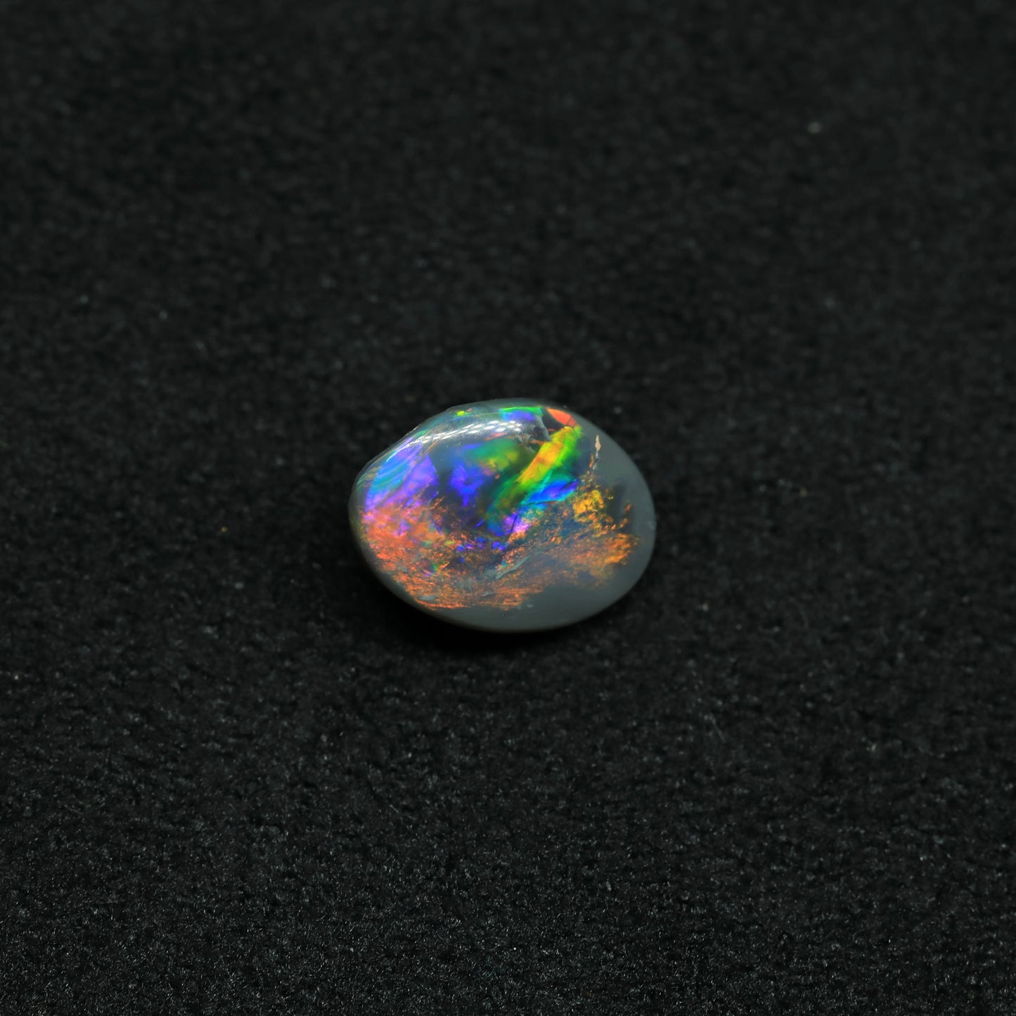 Black Opal From Lightning Ridge, Australia