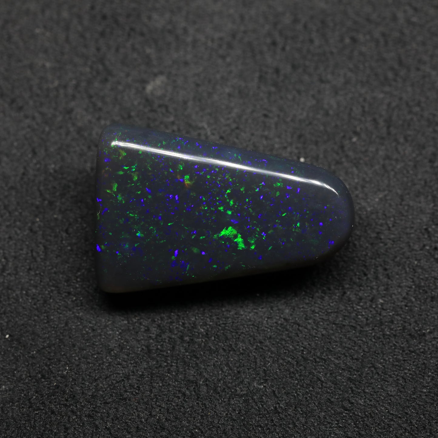 Black Crystal Opal From Lightning Ridge