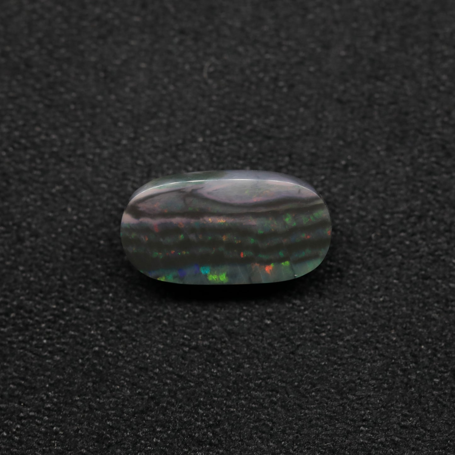 Semi Black Opal From Mintabie, Australia