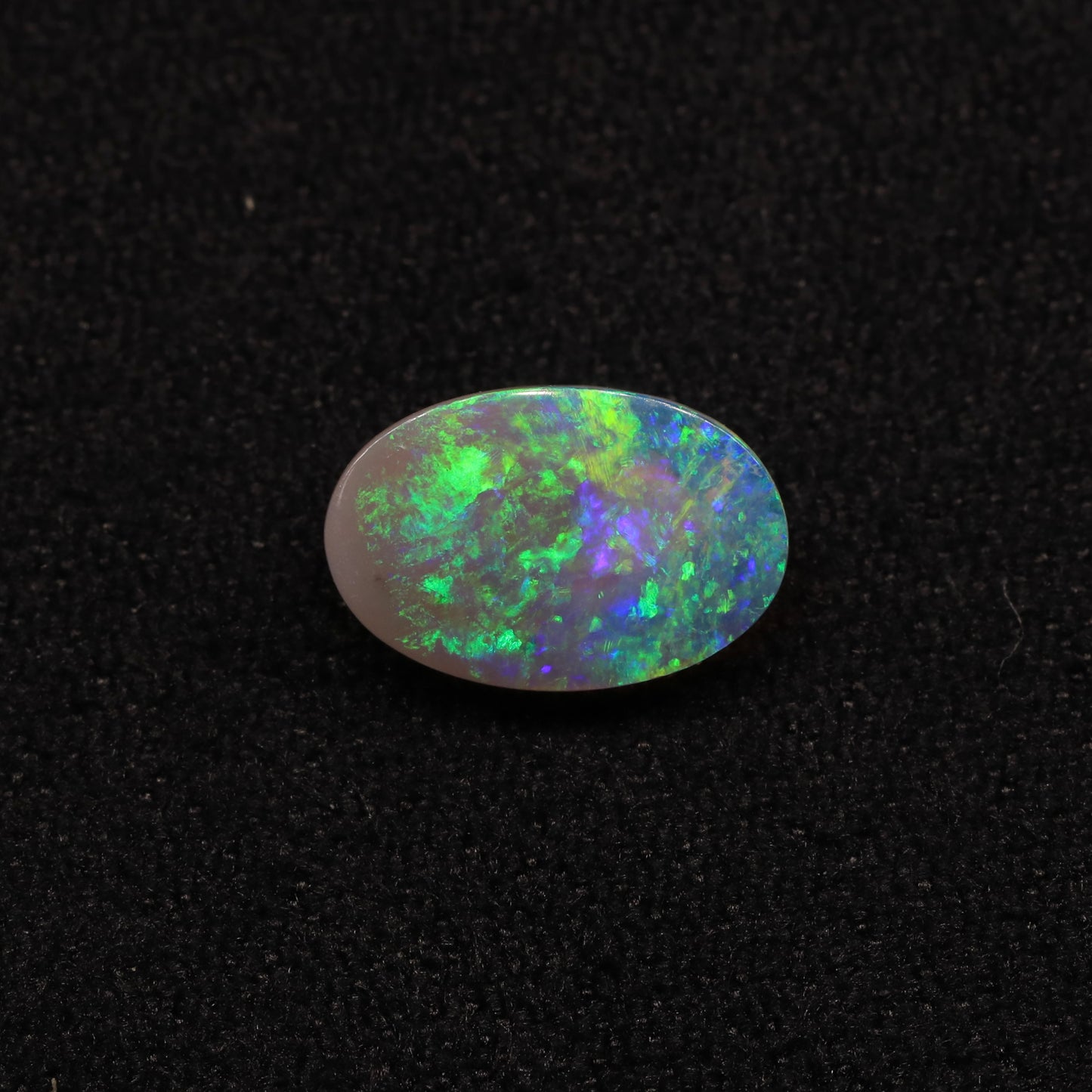 Dark Opal From Lightning Ridge, Australia