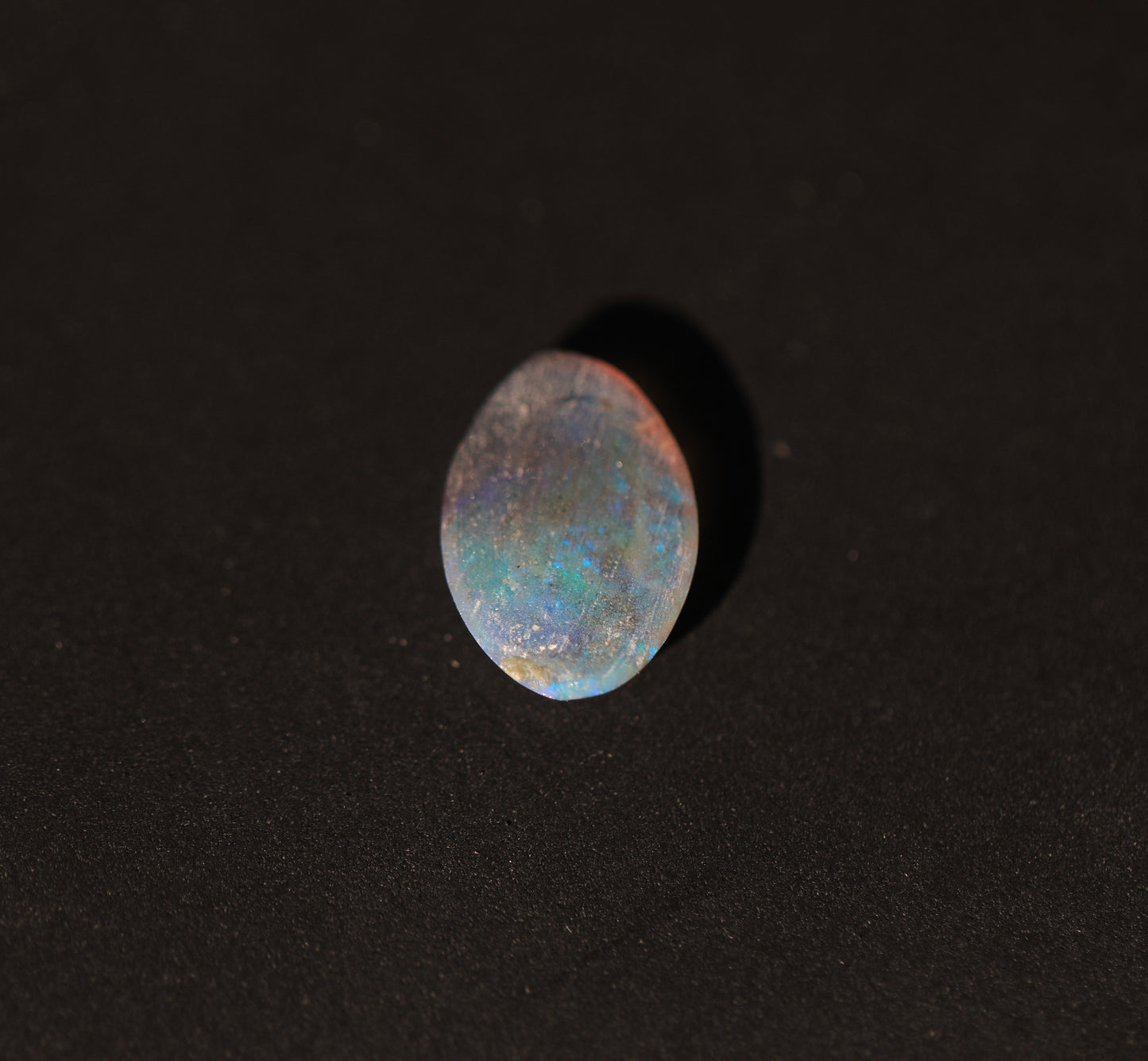 Black Opal Crystal From Lightning Ridge, Australia