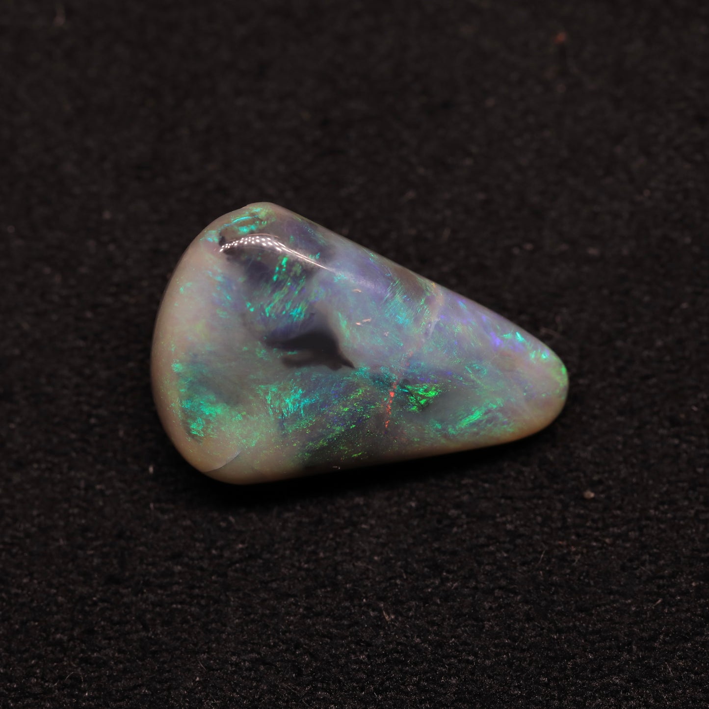 Semi Black Opal From Lightning Ridge, Australia