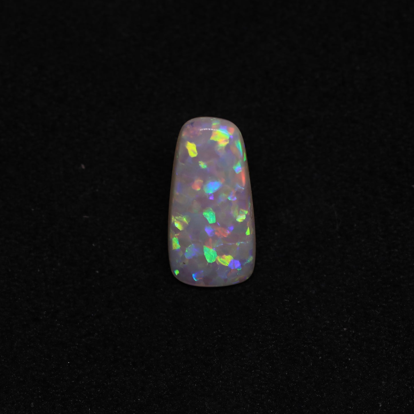 Harlequin Crystal Opal from Coober Pedy, Australia