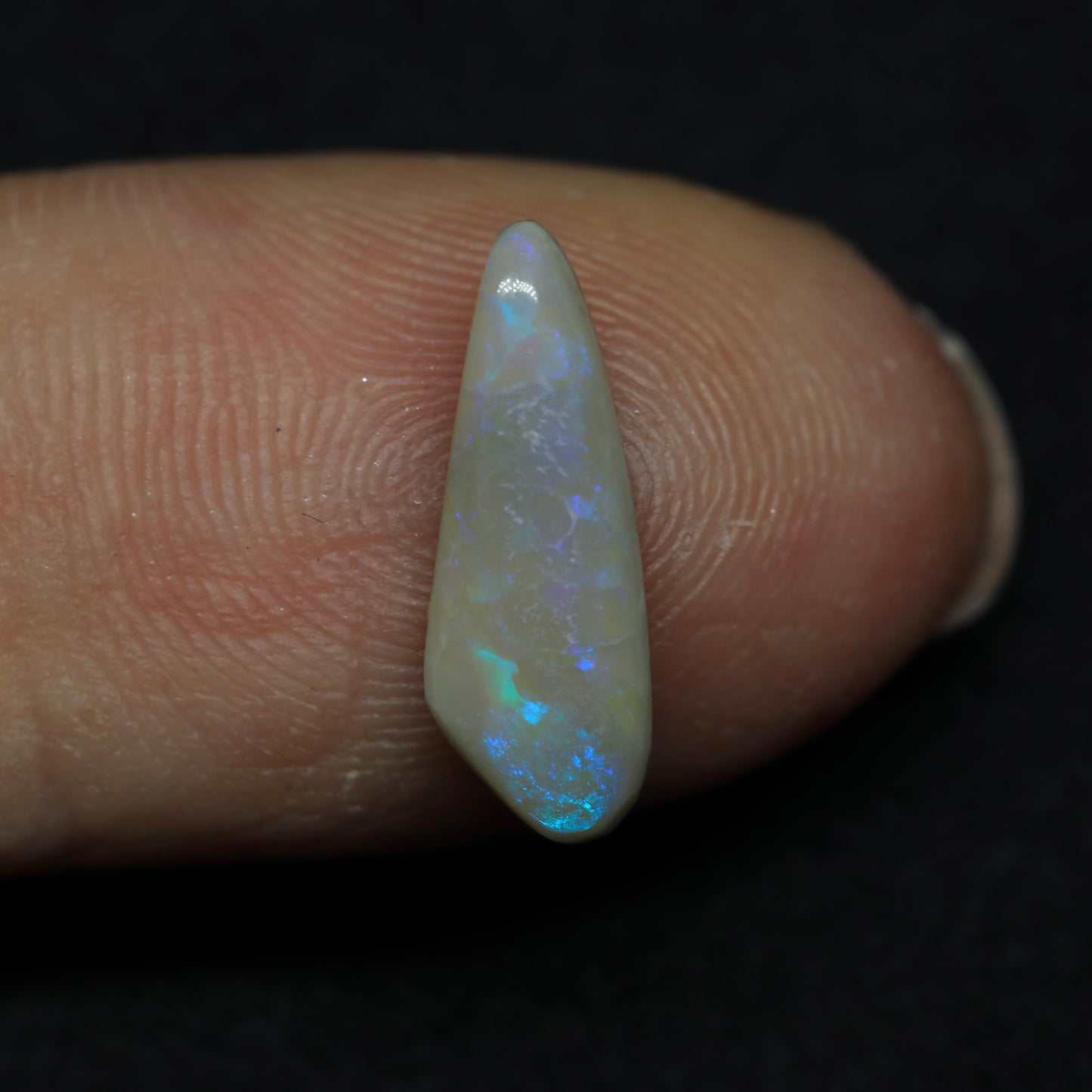 White Opal From Lightning Ridge, Australia