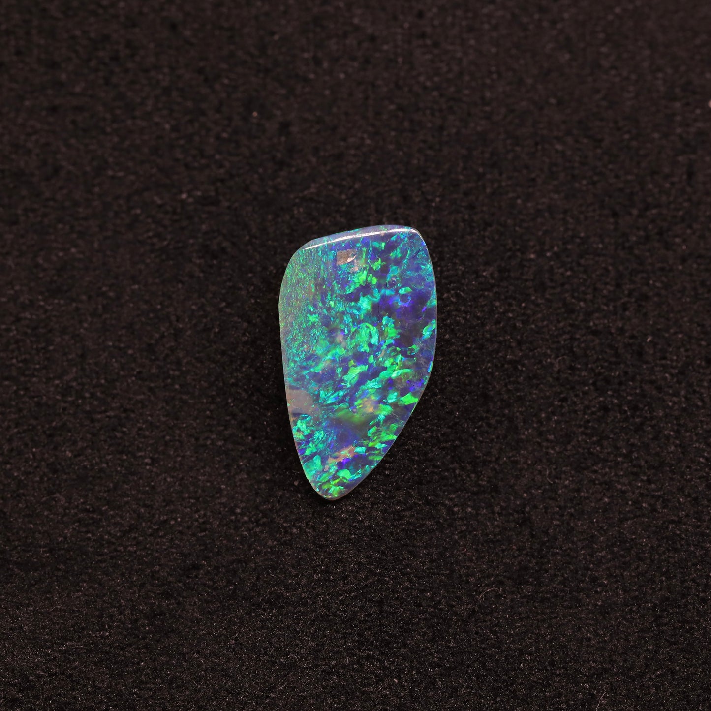 Black Crystal Opal From Lightning Ridge, Australia