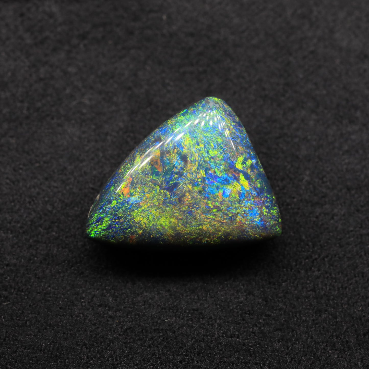Black Opal Double Sided From Lightning Ridge, Australia