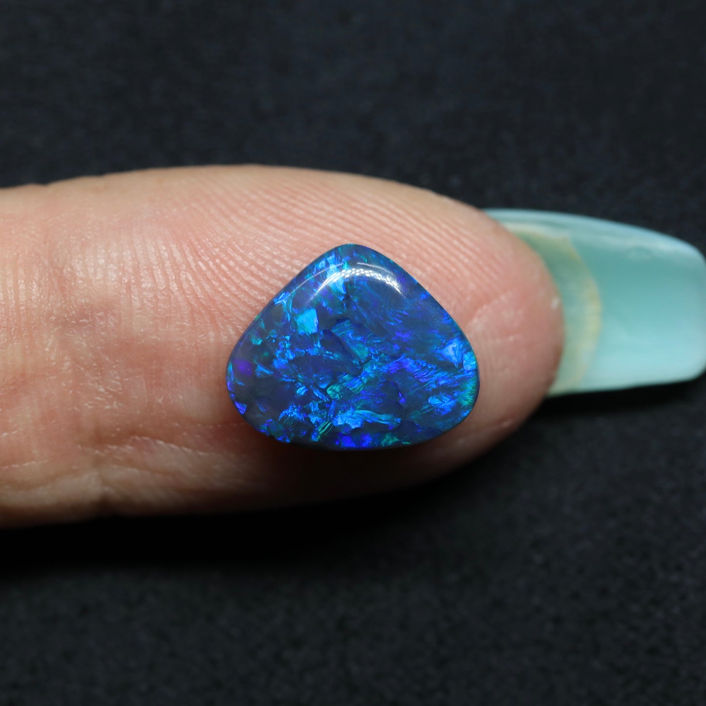 Black Opal From Lightning Ridge, Australia